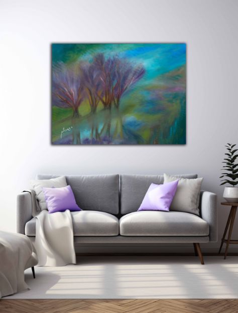 תמונה של סגול על המים | רחל גבירצמן